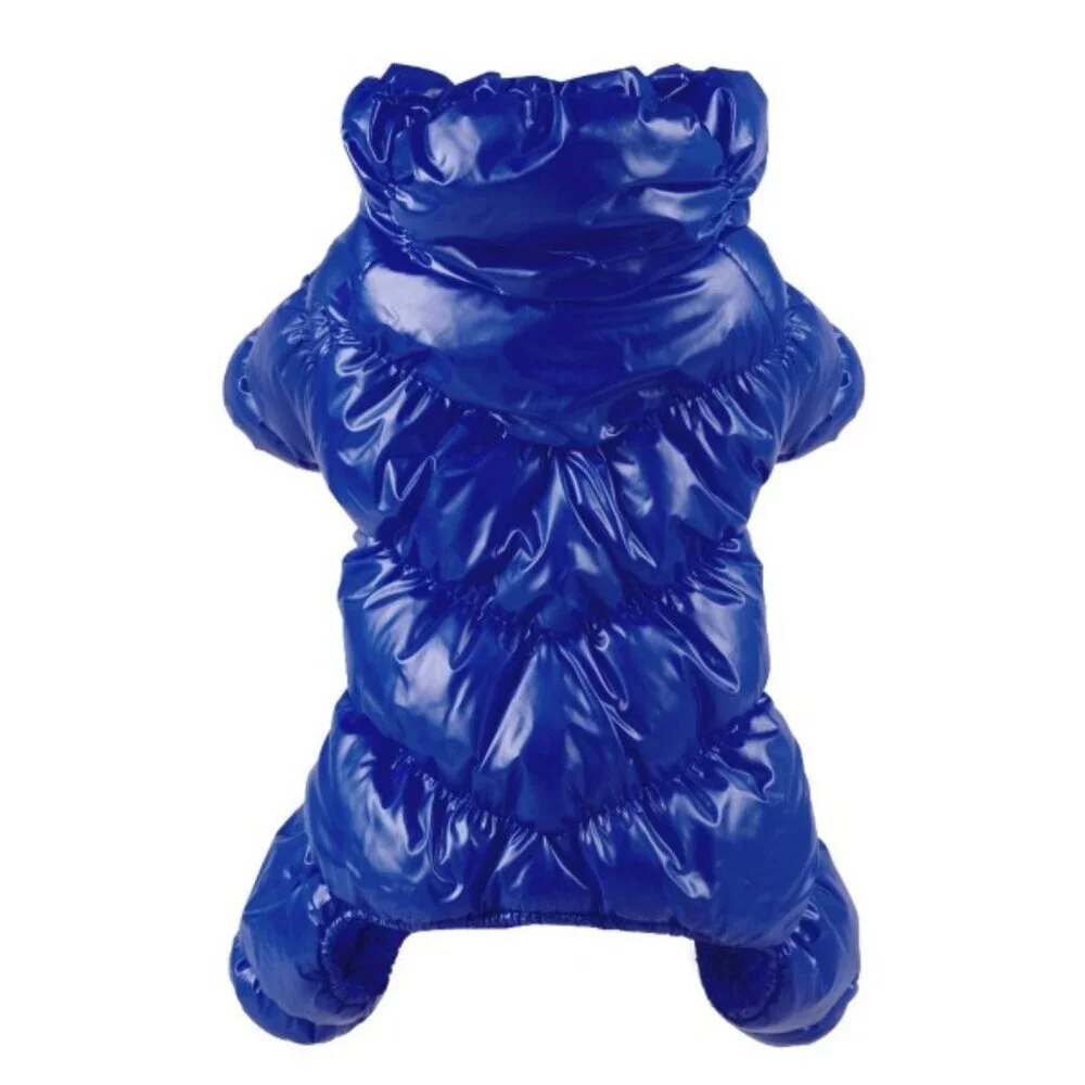Blue XS Puppy‎ Thick Soft Warm Winter Waterproof Pet/Dog Fleece Lined Puff Coat